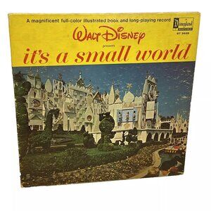 Walt Disney Presents It's A Small World (Vinyl, 1966) Disneyland ST 3925 Good+